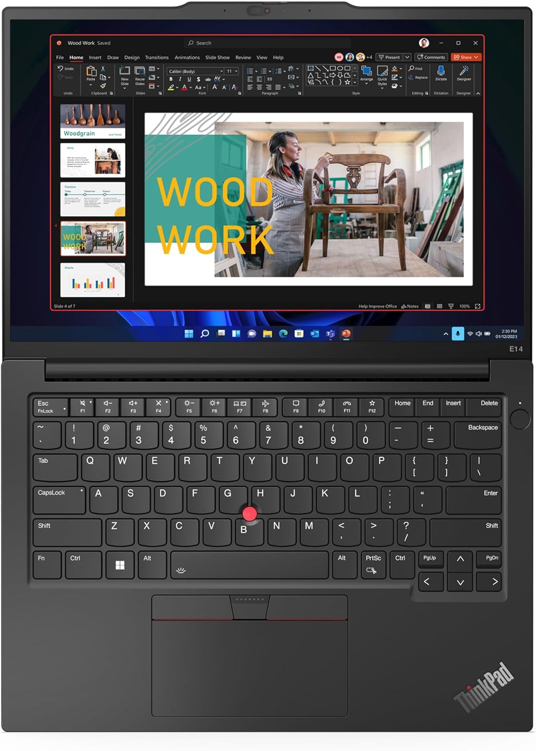 Lenovo ThinkPad E14 Gen 5 Business Laptop | Intel Core i7-1355U | 16GB RAM | 512GB SSD | 14-inch WUXGA IPS Display | Intel Iris Xe Graphics | Windows 11 Pro | Graphite Black | Price in Kenya - Techsavvy Solutions