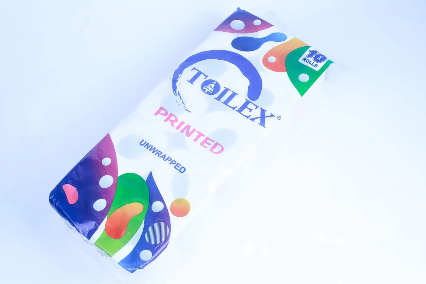 Toilex Blended Toilet Tissue Printed Pink – 10 Pack