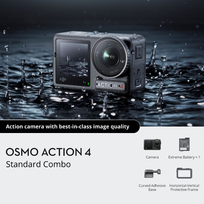 DJI Osmo Action 4 Standard Combo Price in Kenya - Phones Store Kenya