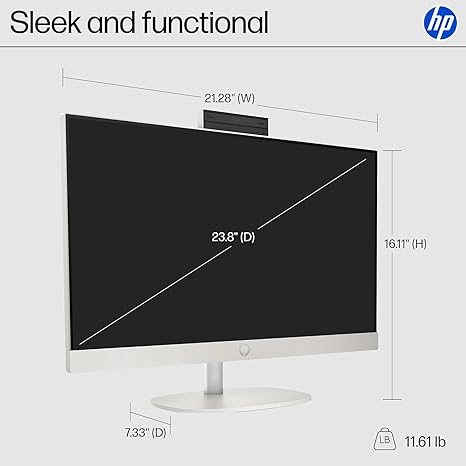 HP ALL-IN-ONE 24-Cr0255nh | Core i7 13th Gen | 16GB / 512GB | 24" Touchscreen - Techsavvy Solutions