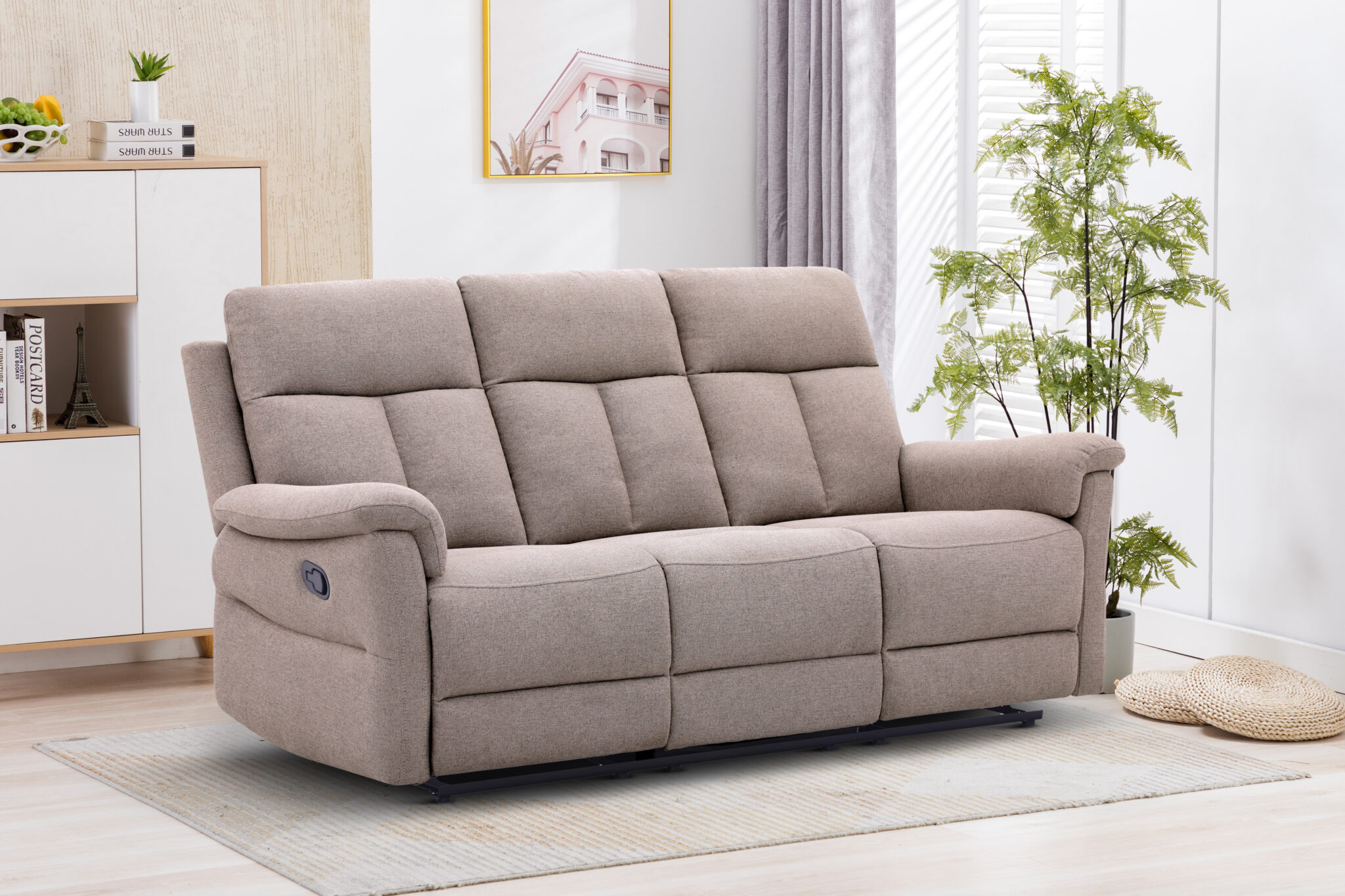 Milo 5 Seater Recliner Set – Mocha