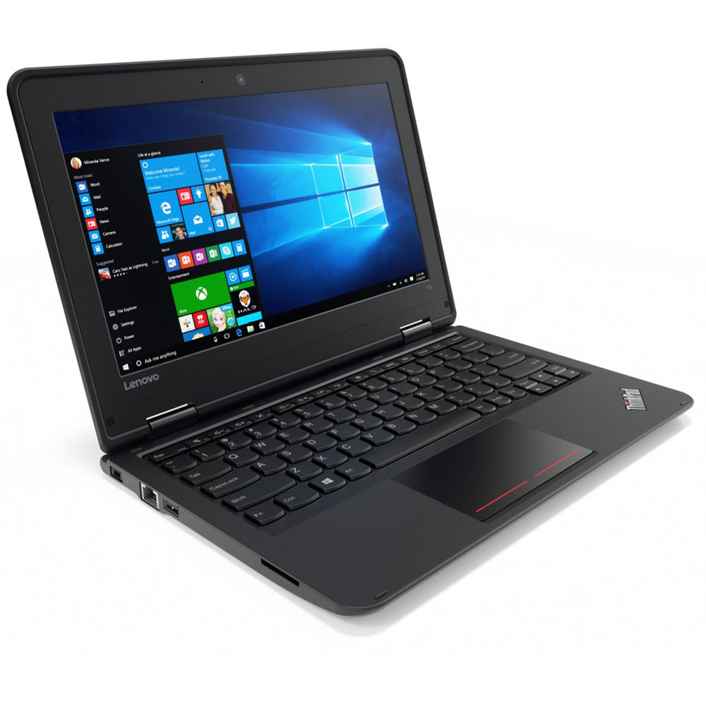 Refurbished Lenovo ThinkPad Yoga 11e X360 1.8GHz Intel Celeron  with stylus pen Laptop  8GB RAM 128GB SSD 13.3 inch Full HD Touch Screen Display Ultra-Light Windows 10 Pro HDMI USB Ethernet ports