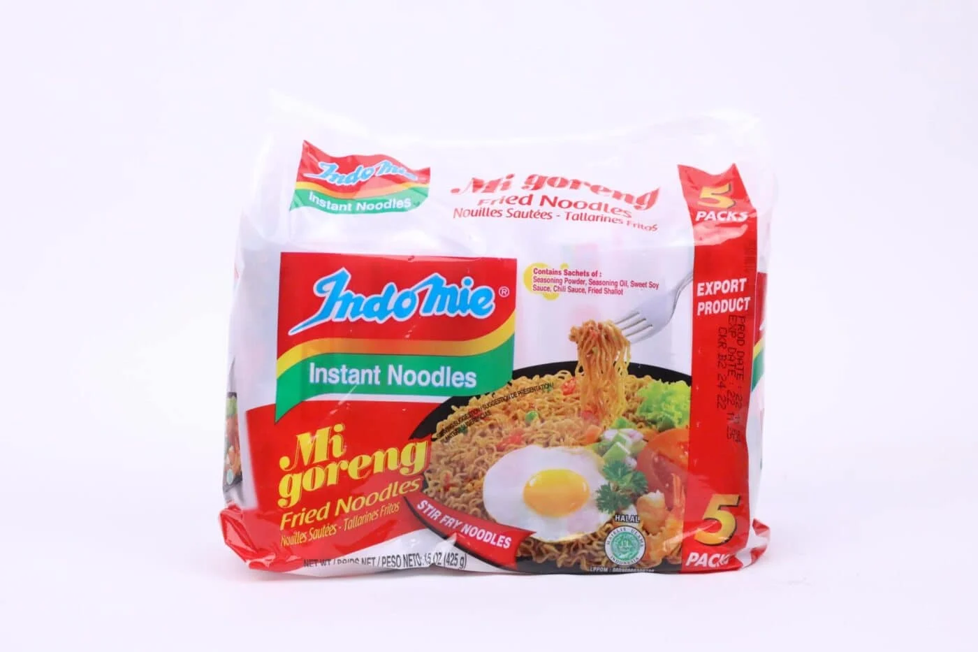 Indomie Mi Goreng Fried Noodles 5 In 1 – 425g