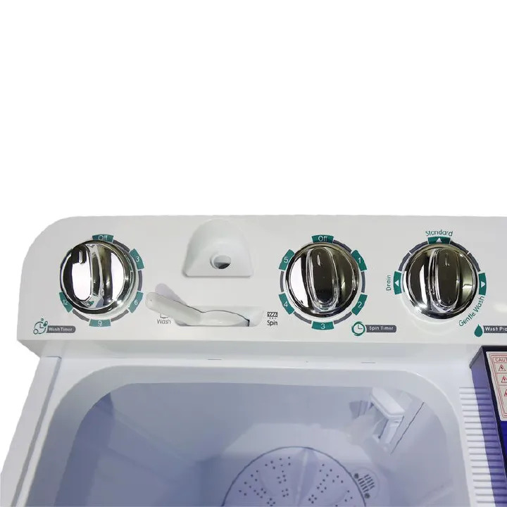 Hisense Washing Machine 7.5Kg Twin Tub Top Load Washing Machine - White+2 YEARS WARRANTY