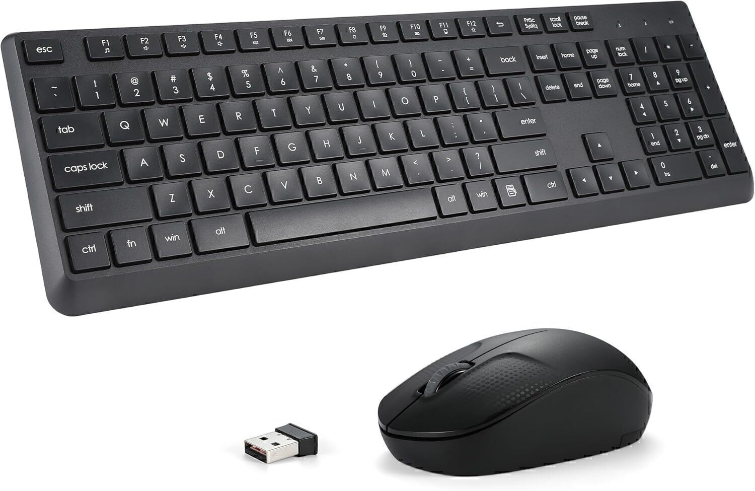 Micropack Elegant Wireless Keyboard & MouseCombo Black
