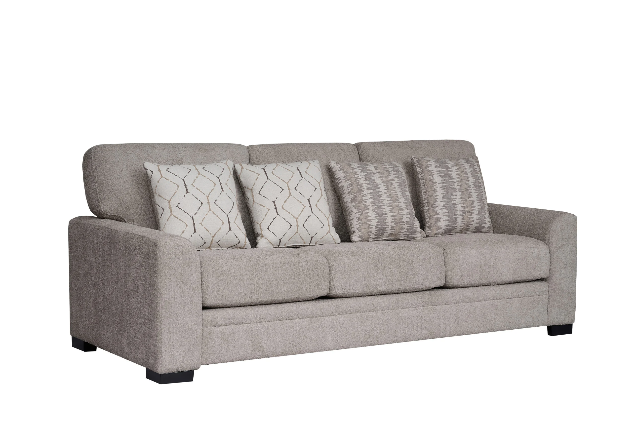 Marlon 6 Seater Sofa Set – Grey