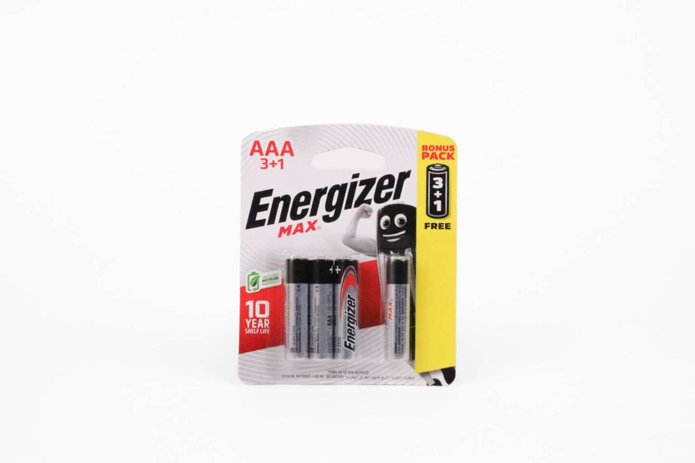 Energizer AAA Batteries (3+1 Free)