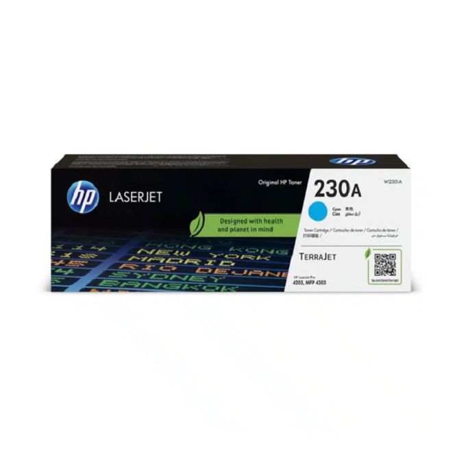 HP 230A Cyan Original LaserJet Toner Cartridge – W2301A - Dukatech